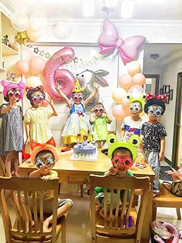 50 Pieces Cartoon Wrist Balloons with Free Pump