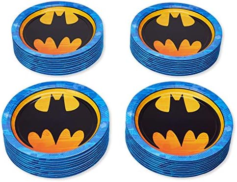 American Greetings Batman Paper Plates 40 Count