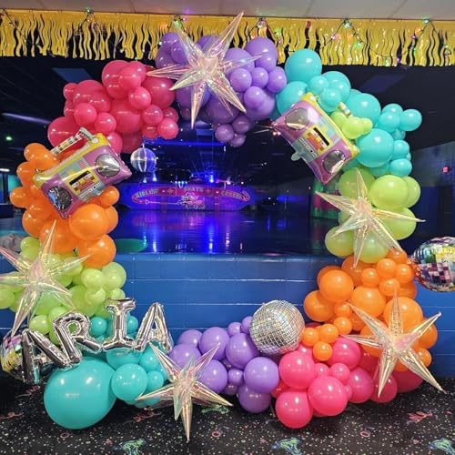 Purple Balloons 150 PCS Different Sizes Pack