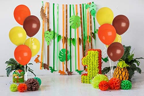 Treasures Gifted 12 Inch Fall Balloons 72 Pack Orange Yellow Brown