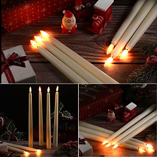 Reginary 36 Piece Flameless Taper Candles 11 Inch