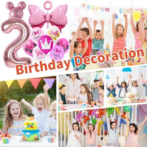 Cute Cartoon Birthday Balloon Decoration Set