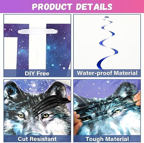 Wolf Themed 121 Piece Party Supplies Set