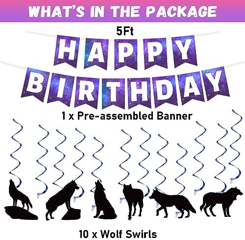 Wolf Themed 121 Piece Party Supplies Set
