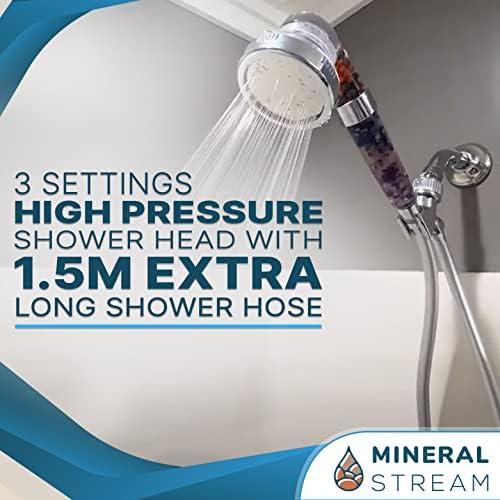 Chakra Showerhead With 3 Spray Settings