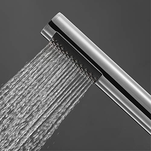 High Pressure Handheld Shower Head Set with Chrome Finish and 15M Hose