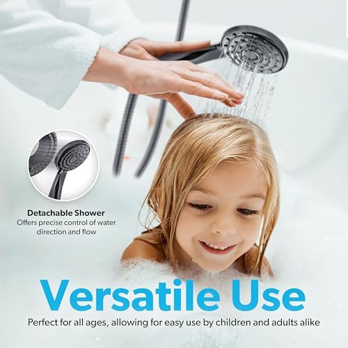 BLACKDECKER 5-Function Handheld Shower Head with Diverter