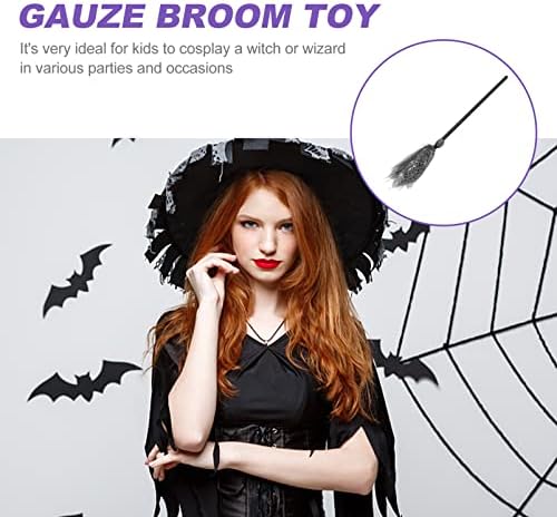 VANZACK Witch Broom Prop Halloween Costume Broom