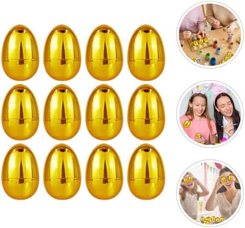 HOLIDYOYO Fillable Easter Eggs Decor Set