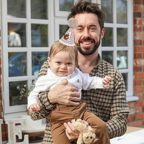 Teddy Bear 1st Birthday Decoration Set for Boys