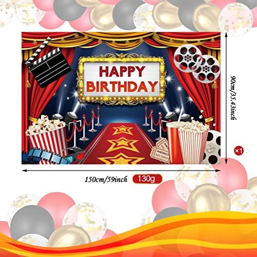 Skylety 86 Pcs Movie Night Party Decor Kit