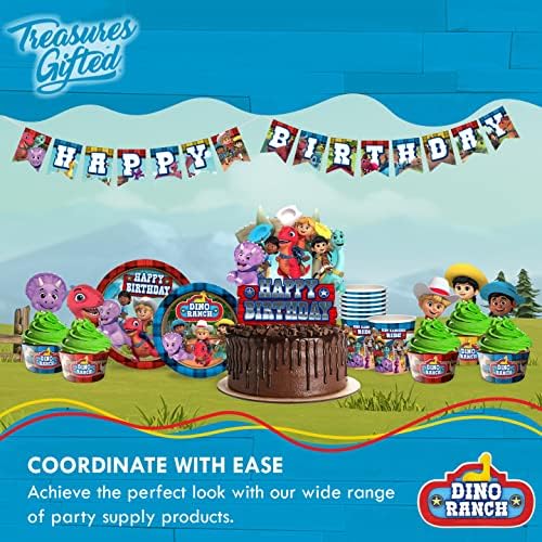 Treasures Gifted Dino Ranch Balloons 24 Pack