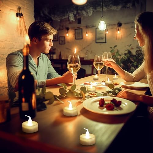 Topstone LED Candles with Remote and Timer 12 Pack