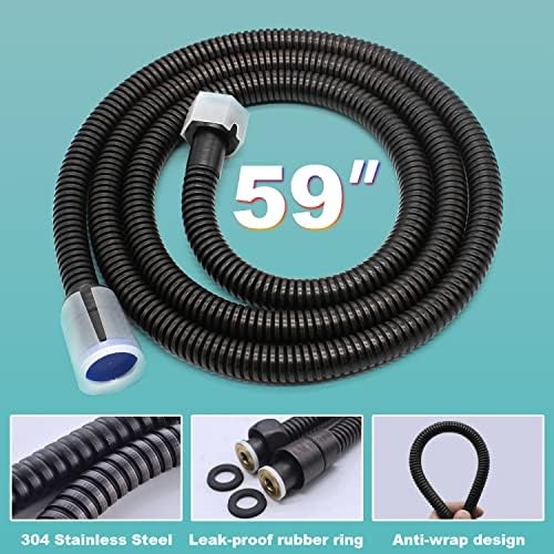 Enga Handheld Shower Head Set with Oil Rubbed Bronze Finish