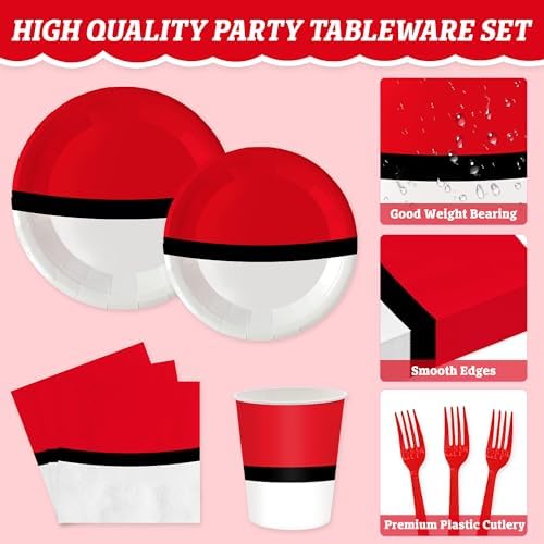 144Pcs Cartoon Birthday Party Decorations Set
