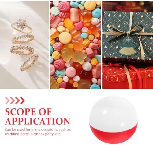IMIKEYA Fillable Empty Balls 50pcs for Party Favors