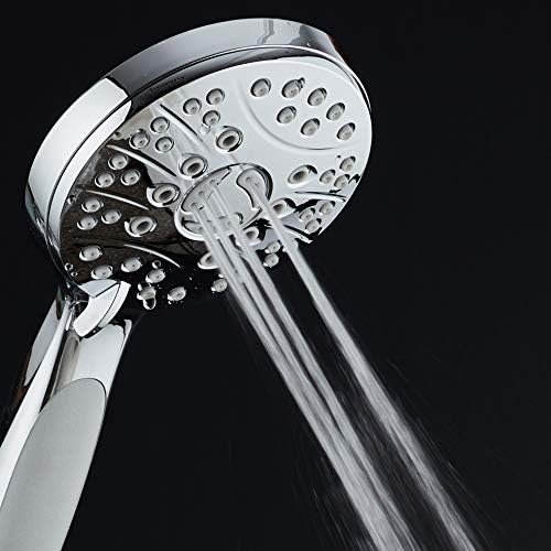 AquaSpa High Pressure 6-Setting Luxury Handheld Showerhead