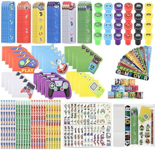 168Pcs Video Game Party Favors for Teens and Kids