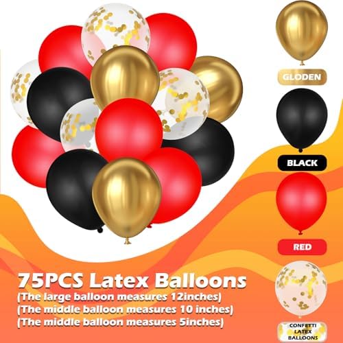 Skylety 86 Pcs Movie Night Party Decor Kit