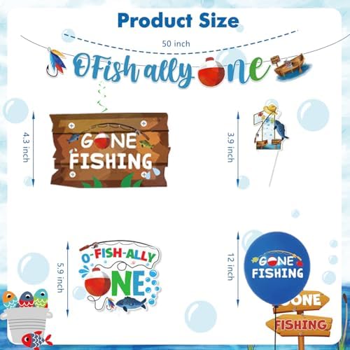 Cocomigo 201Pcs Ofishally One Birthday Decorations Tableware Set