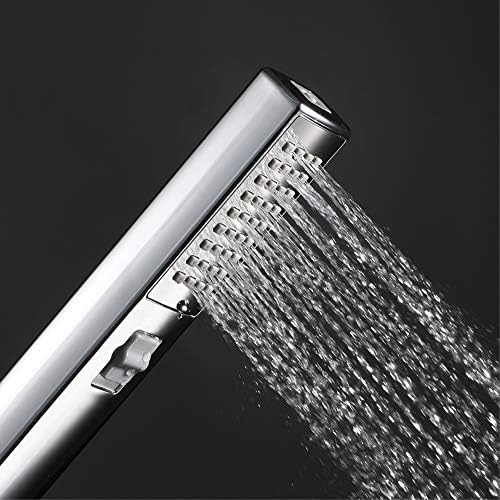 High Pressure Handheld Shower Head with 2 Functions and Brass Bracket