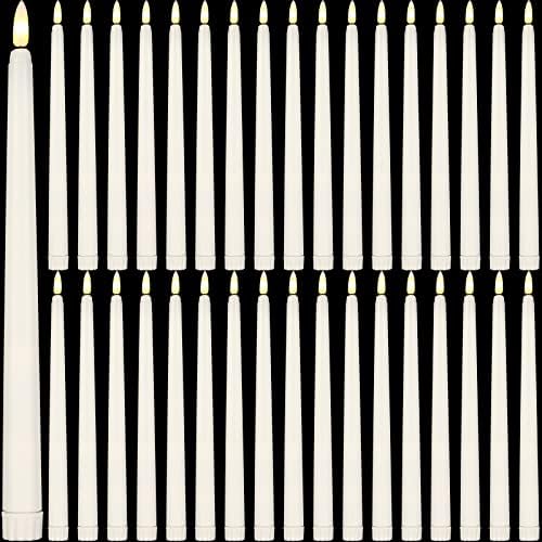 Reginary 36 Piece Flameless Taper Candles 11 Inch