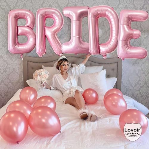 Lovoir 40 Inch Pastel Pink Letter A Balloons