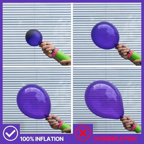 PartyWoo Dark Purple Balloons 92pcs Arch Kit Garland Decorations