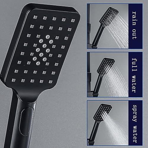 Adjustable Shower Head with Digital Temperature Display