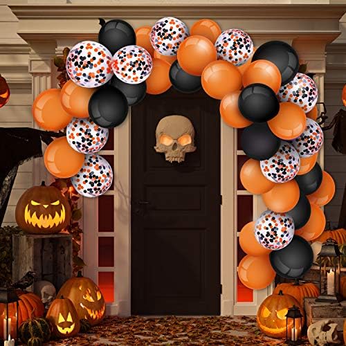 80 Piece 12 Inch Confetti Latex Balloons