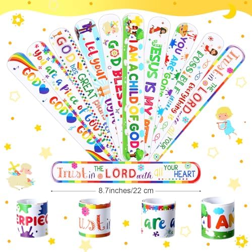 Frienda 20 Pcs Bible Verse Party Favors Set