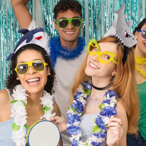 Plush Shark Headband for Men Women Party Costume