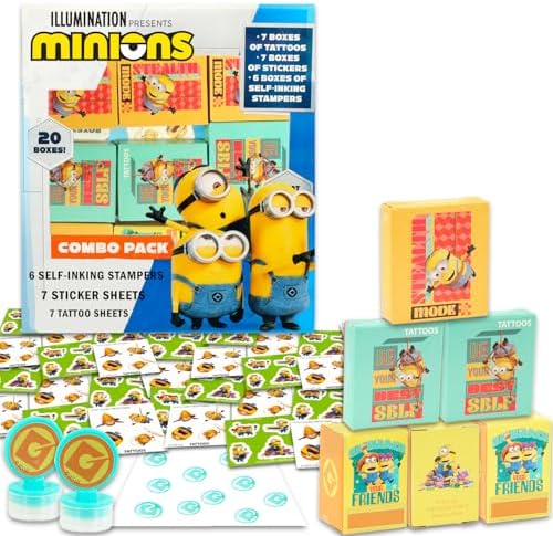 Minions Party Favors 20 Piece Bundle