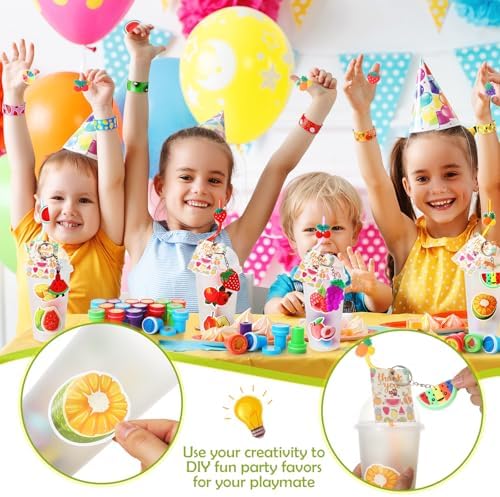 189 Pcs Fruit Themed Party Favors Decor Set