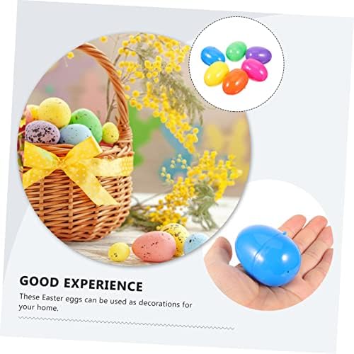 50pcs Fillable Plastic Easter Eggs for Parties