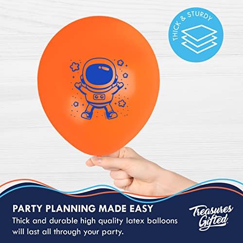 Treasures Gifted Outer Space Balloons 24 Pack