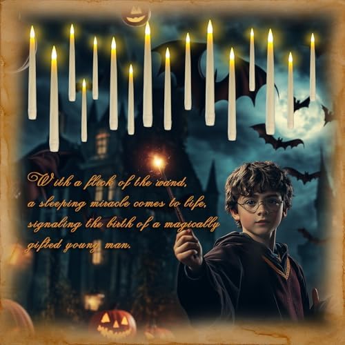 Homemory 20PCS Floating Candles with Remote Wand