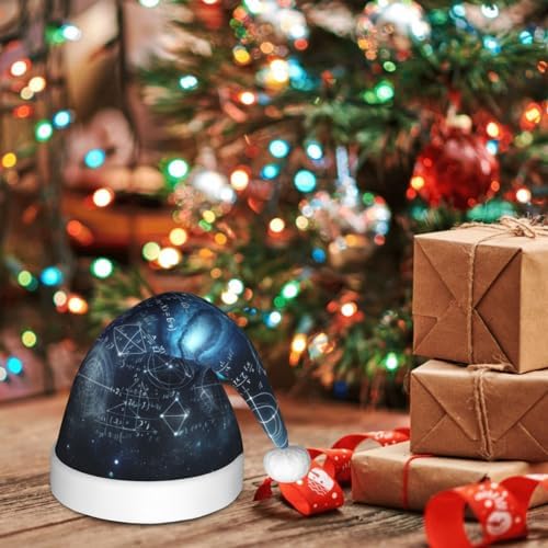 Augenstern Christmas Hat Math Formula Starry Sky Santa Hat