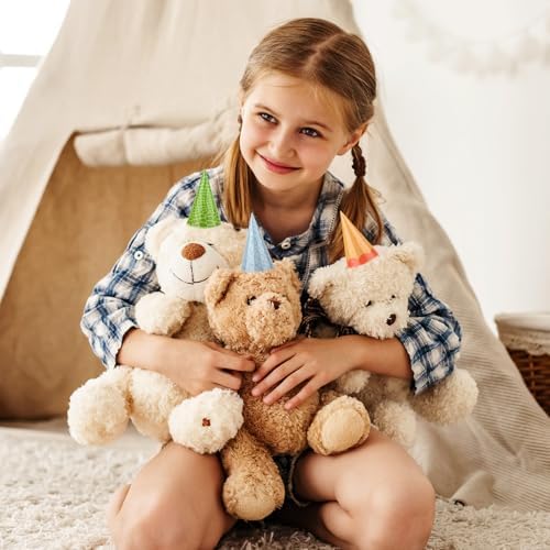 Hooqict 10 PCS Animal Party Hats for Kids and Pets