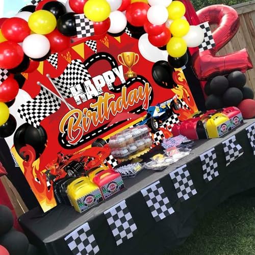 Race Car Birthday Party Decorations Set