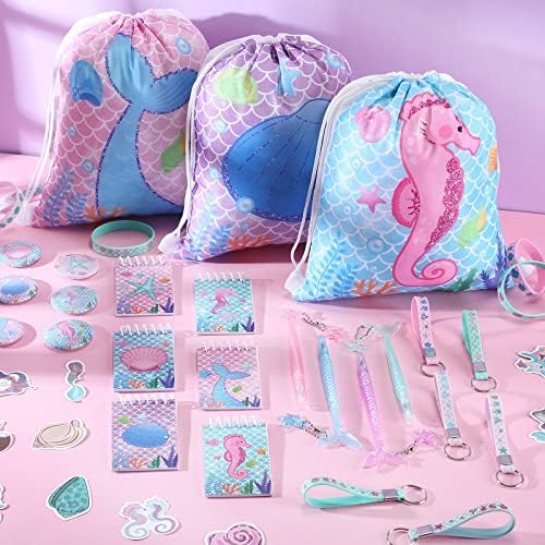 Sherr Mermaid Party Favor Pack 140 Pcs