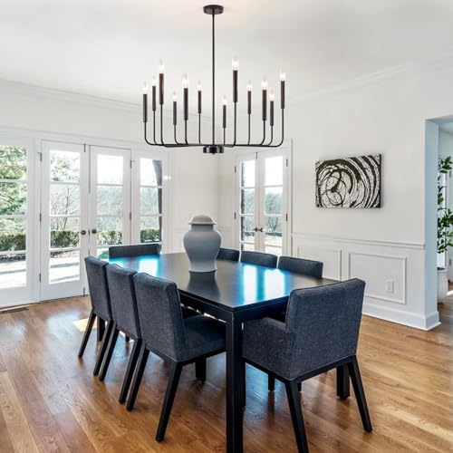 3149 Inch Black Chandeliers for Dining Room
