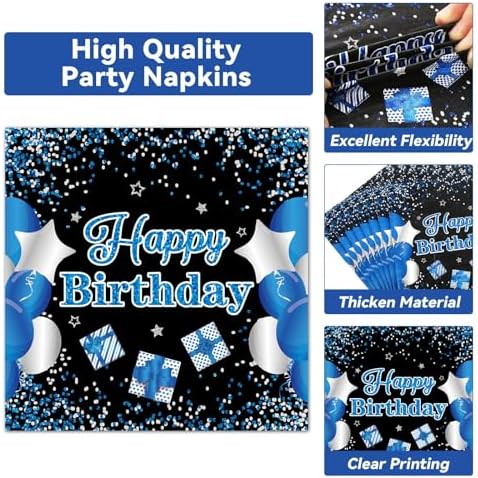 Qyeahkj 100 Pcs 10th Birthday Decorations for Boys