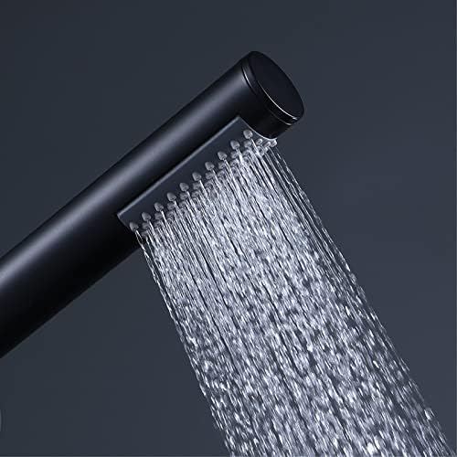 UWEREBFM Brass Handheld Shower Head Set with 15M Hose and Adjustable Bracket