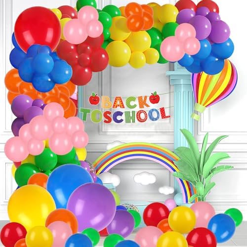 139 pcs Back to School Balloon Arch Kit with Banner