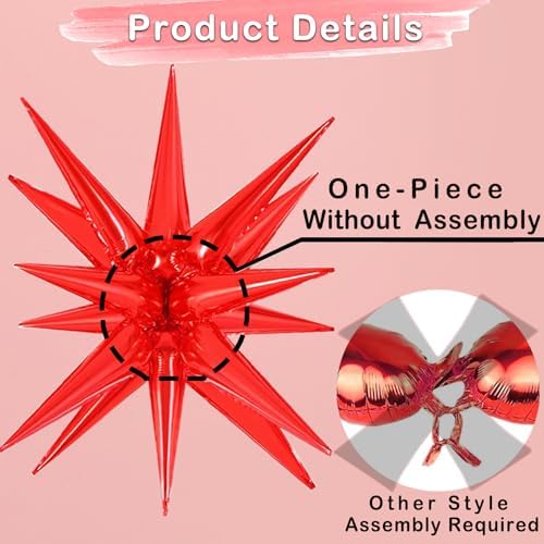20 Pcs Star Balloons for Party Decorations