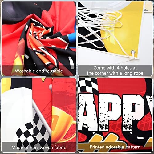 Race Car Birthday Party Decorations Set