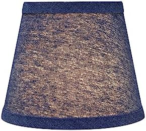 Aspen Creative 32863-6A 4x6x5 Blue Lamp Shade