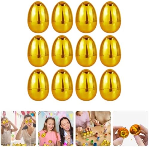 HOLIDYOYO Fillable Easter Eggs Decor Set