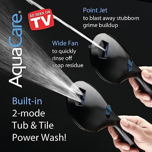 Hotel Spa AquaCare High Pressure Handheld Shower Head 50 Mode 3 Way Combo